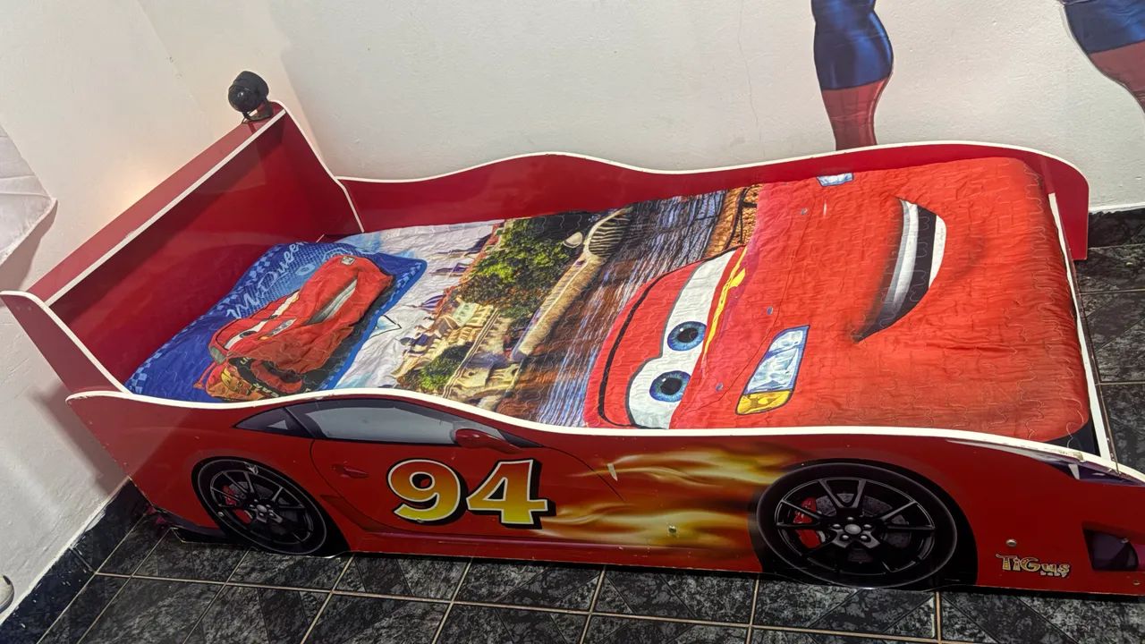 Cama infantil mais colchão  - Foto 5
