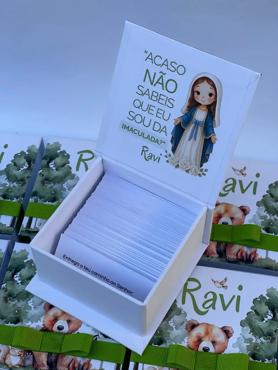Caixa de promessas cartonada personalizada  - Foto 5