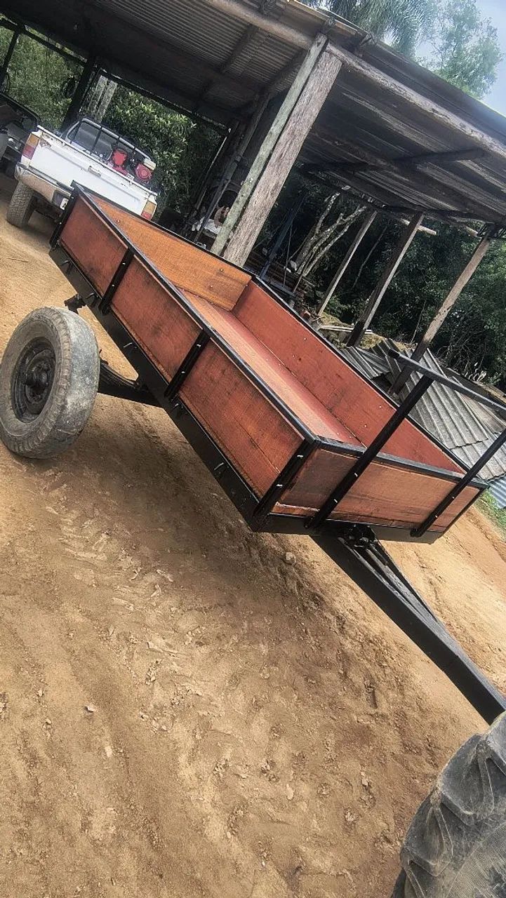 Carreta trator basculante  - Foto 2