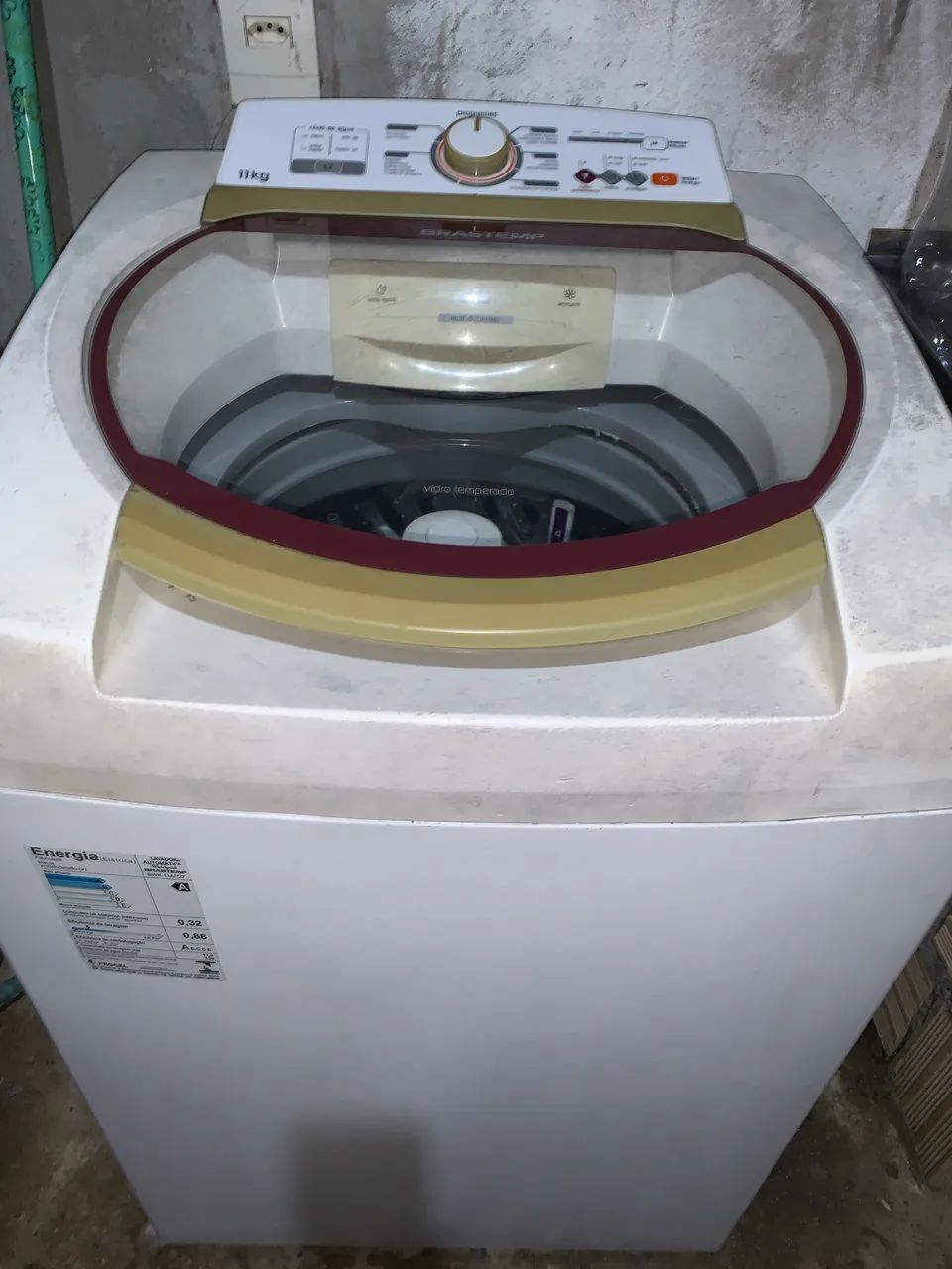 MAQUINA LAVA E SECA BRASTEMP 