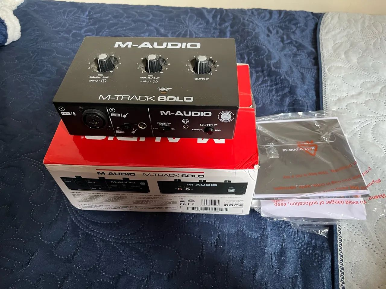 Interface De Áudio M-Track Solo - Foto 3