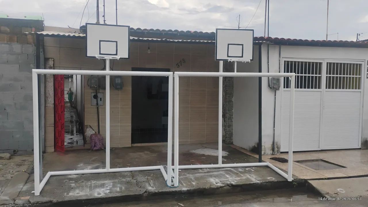 Basque com trave futebol  - Foto 2
