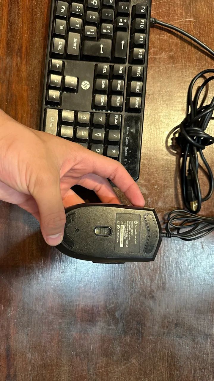 KIT MOUSE E TECLADO HP - Foto 5