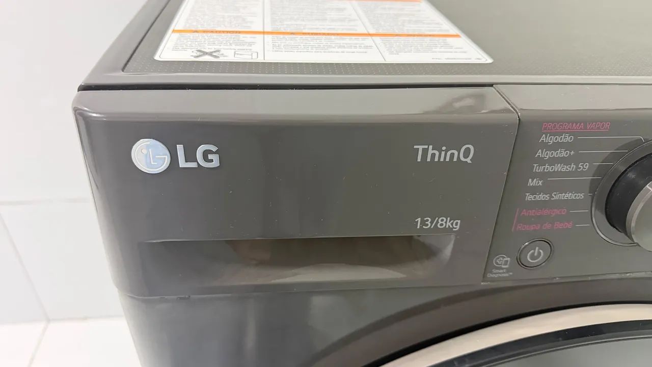 LAVA E SECA LG - 13KG - Foto 3