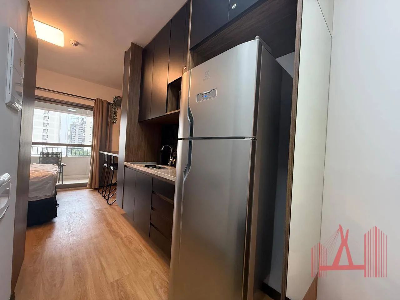 Studio MOBILIADO para Locação com 1 dormitório, com 30 m² - Moema - Foto 3