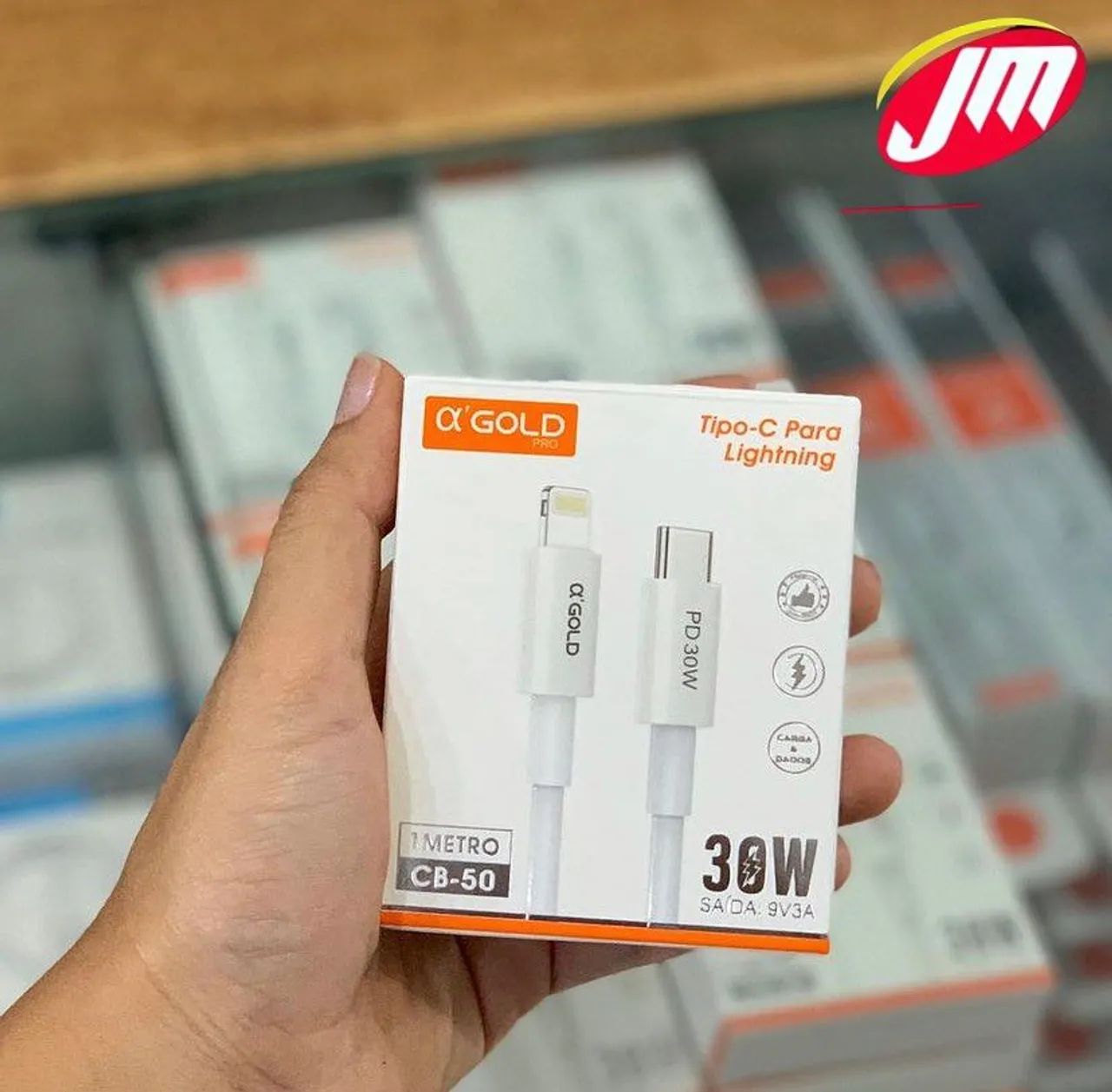 CABO USB TURBO 30W TIPO C / IPHONE