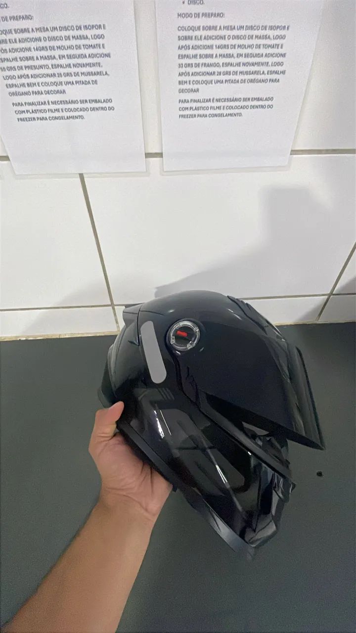 CAPACETE LS2 BLACK (NF) - Foto 4