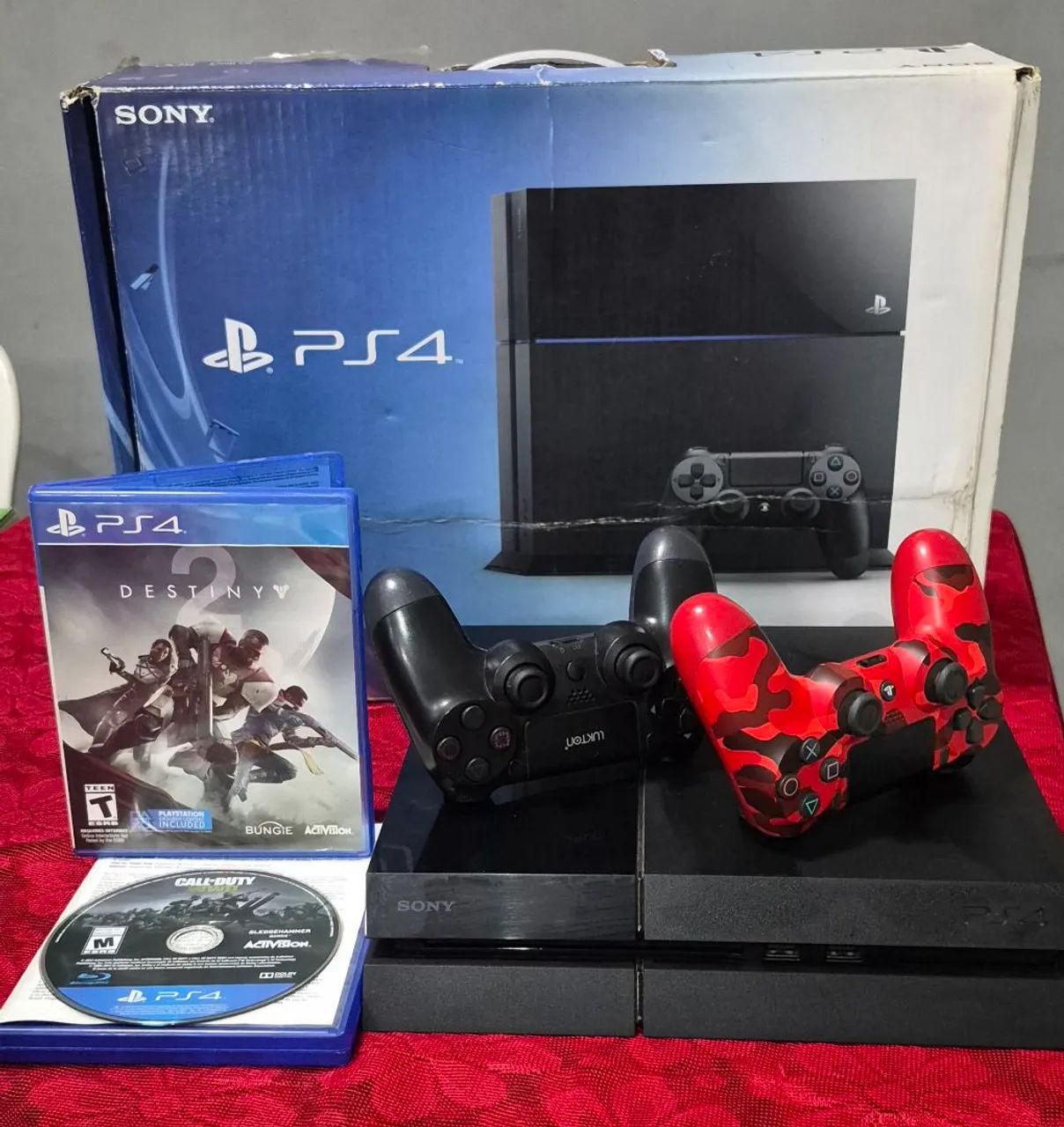 Ps4 Fat na caixa 500GB
