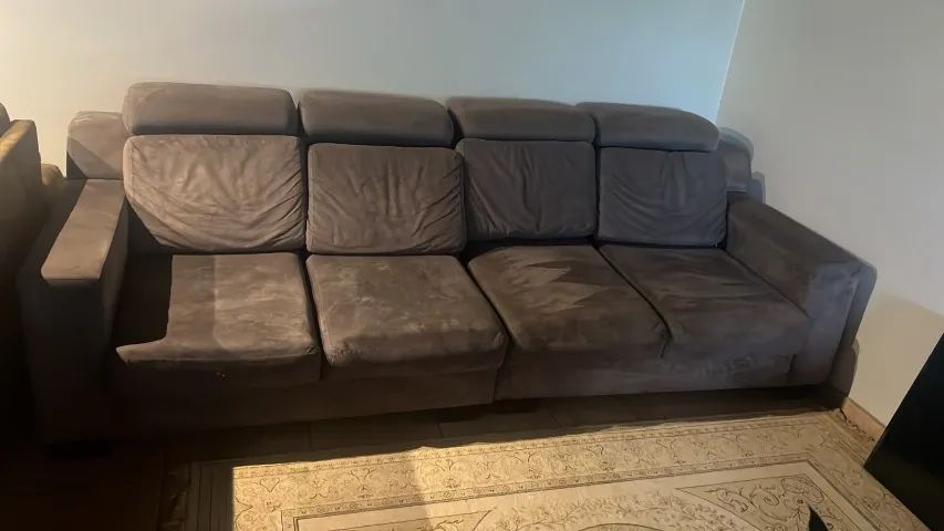 OFERTA: 4 Sofás, 1 grande, 1 médio e 2 pequenos.