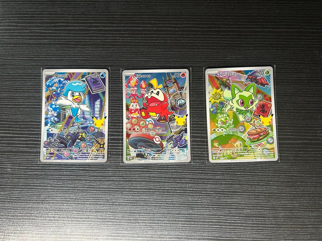 Trio de Paldea Pokémon 