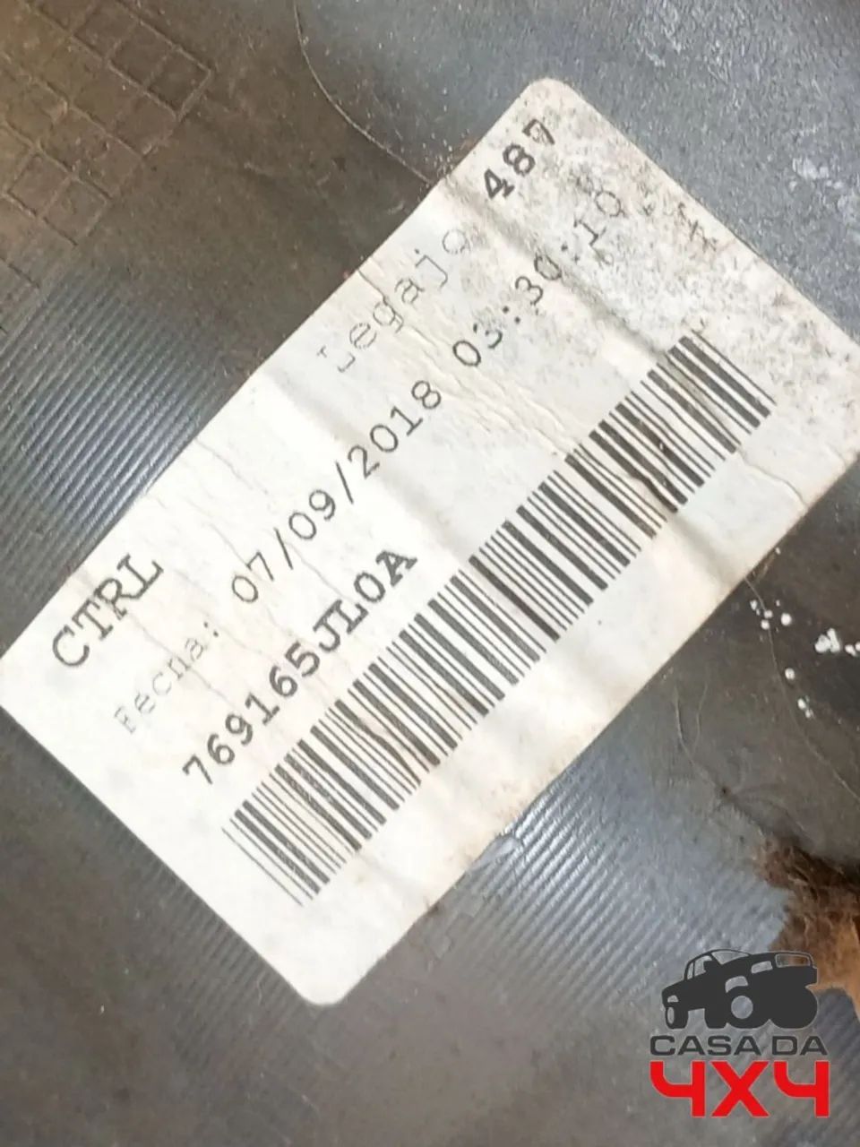 Acabamento Coluna Central Inferior Esquerdo Frontier2.3 2018 - Foto 4