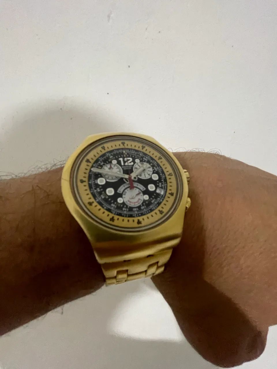 Relógio Swatch cara preta  - Foto 5