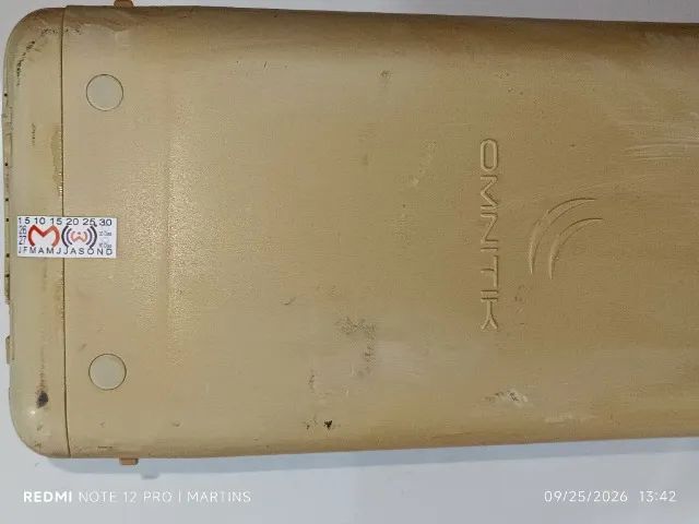 Access Point Outdoor Mikrotik Omnitik U-5hnd R2 Usado - Foto 5