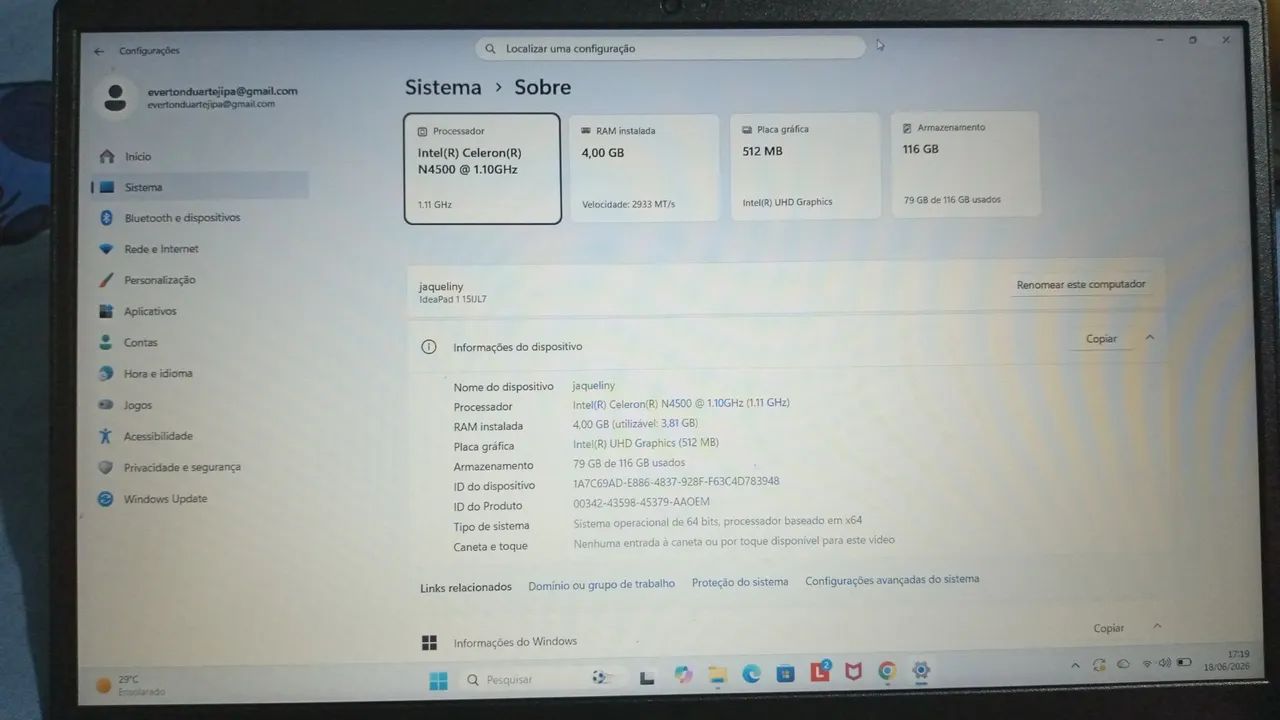 Vendendo este notebook  - Foto 4