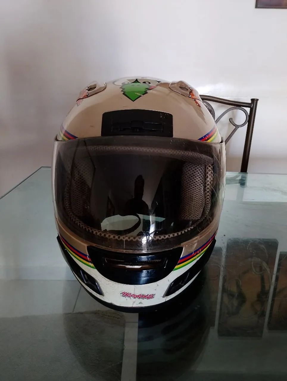 Capacete mac vr46 sem uso  - Foto 5