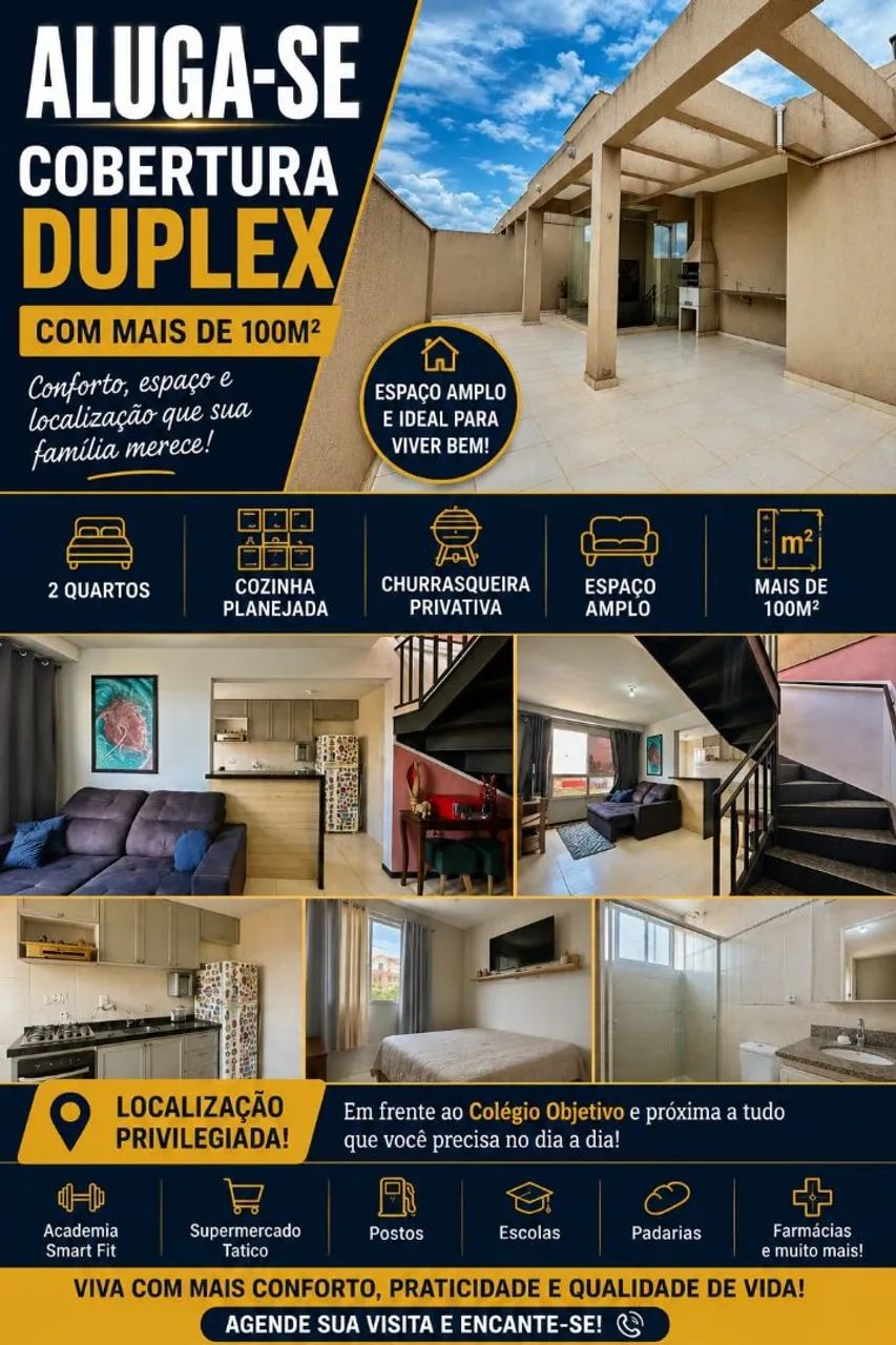 Cobertura Duplex Samambaia Norte