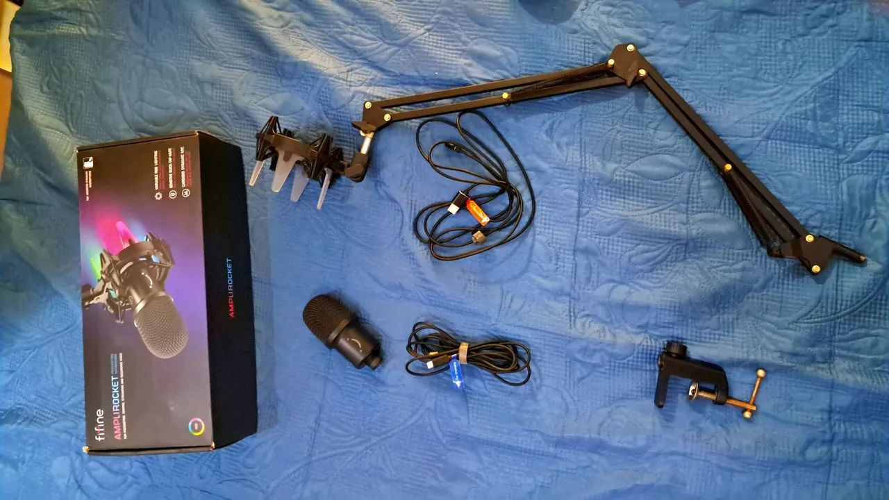FIFINE AMPLIROCKET MICROFONE  - Foto 4