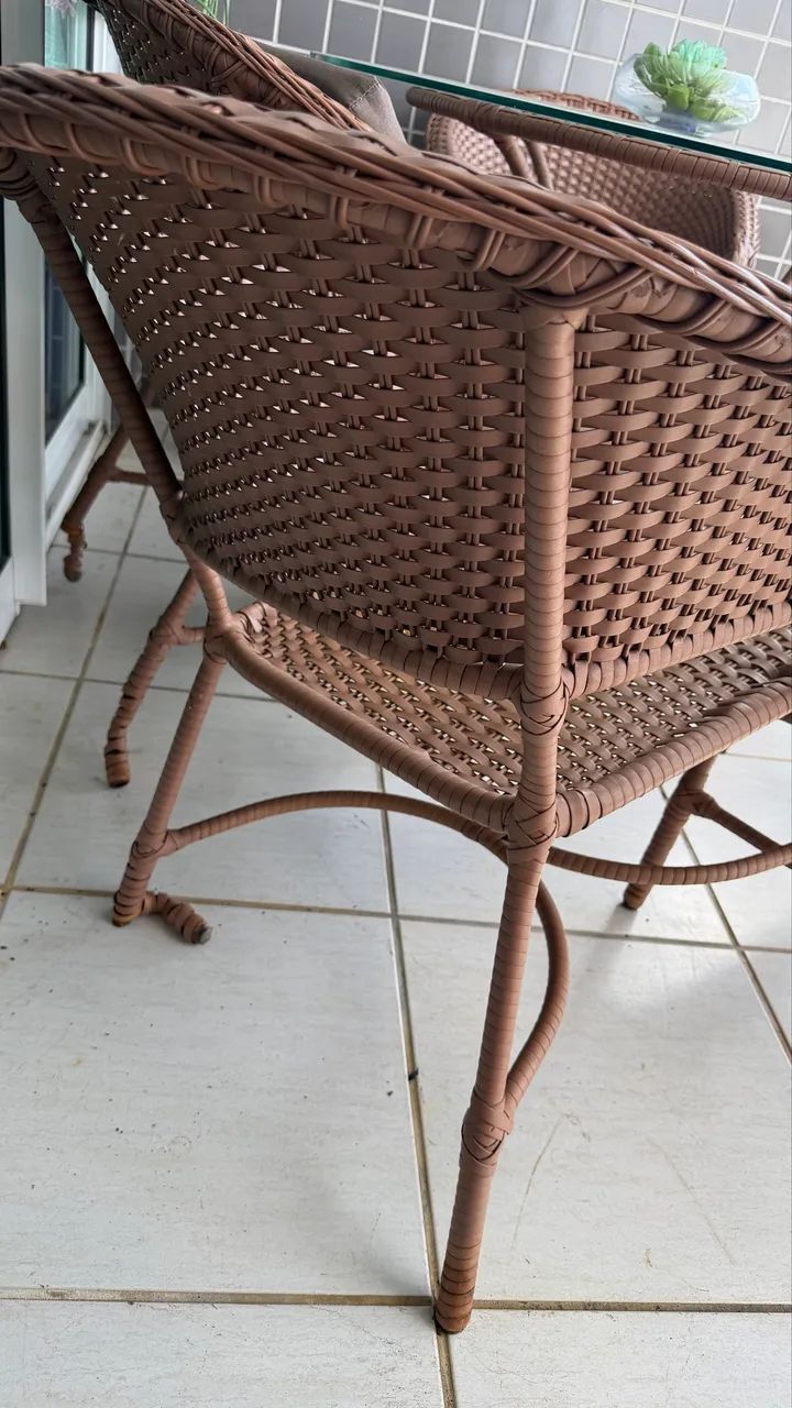 Conjunto mesa Rattan  - Foto 2