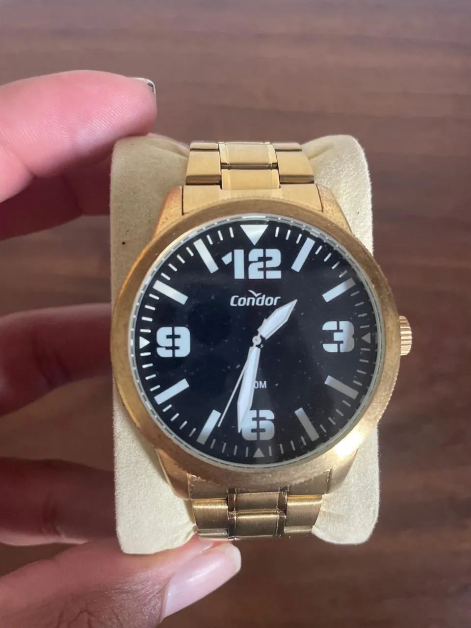 Relógio Condor Dourado-Oportunidade 