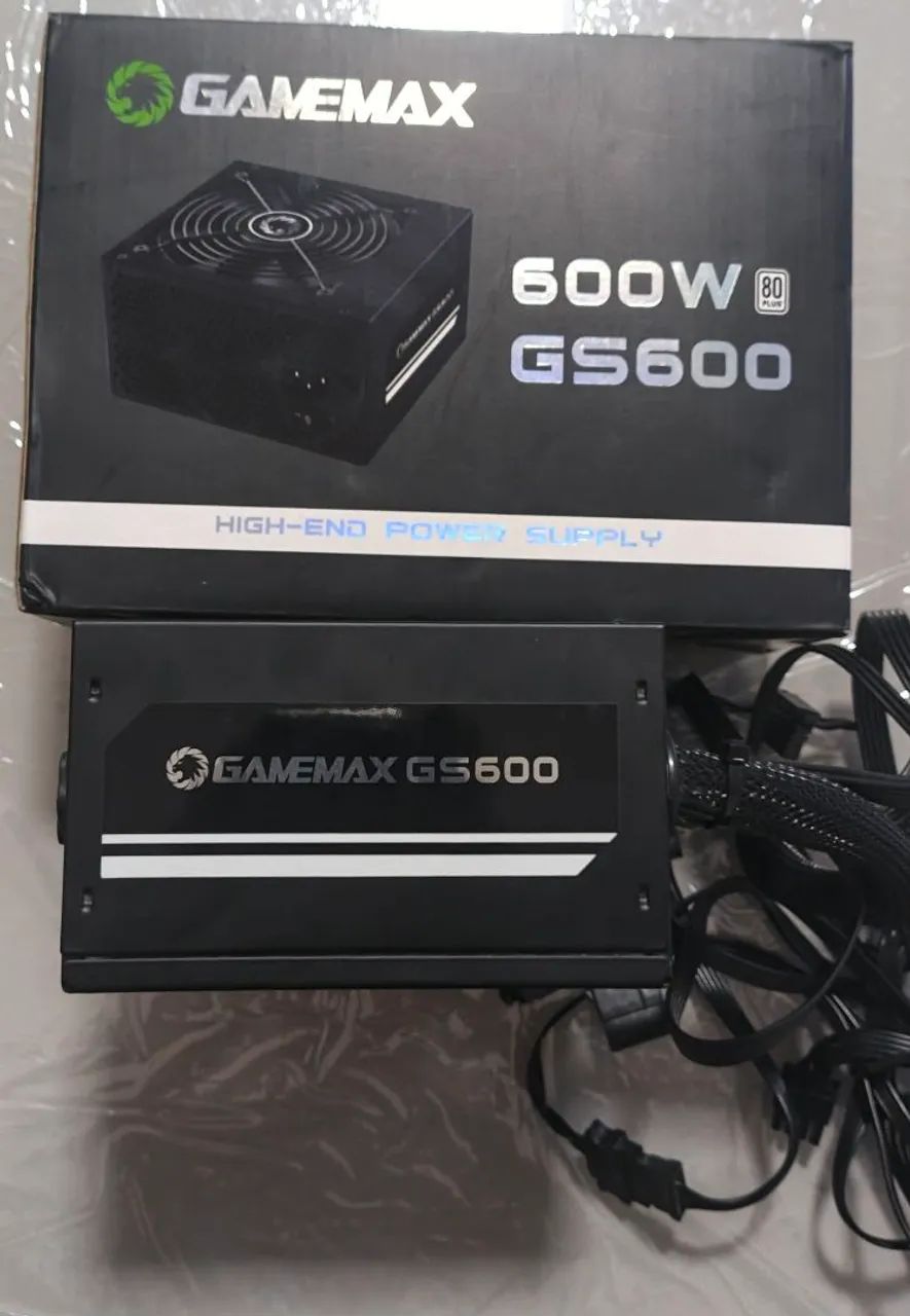 Fonte Gamemax Gs600 600w 80 plus white - Foto 2
