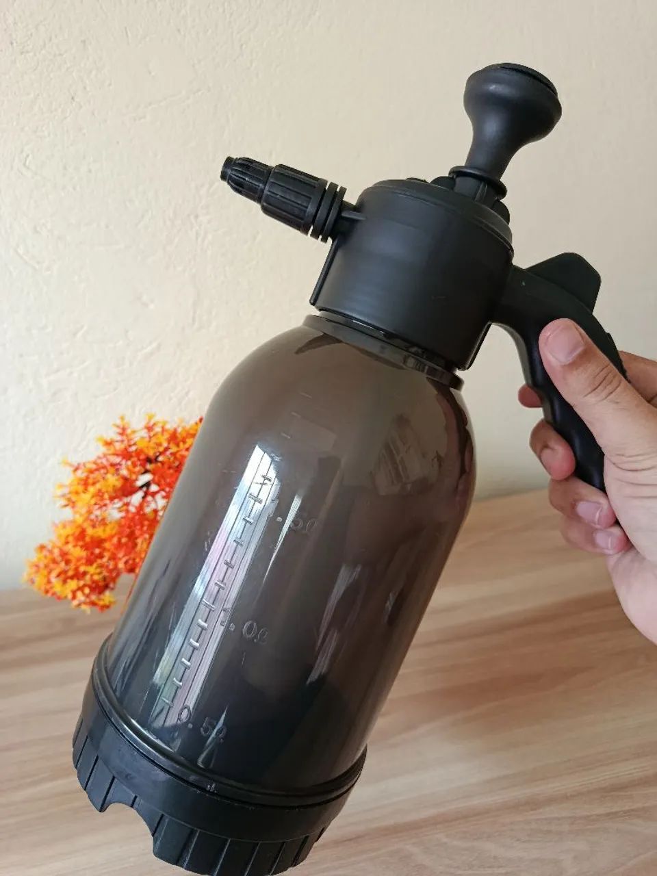 Pulverizador Manual 2L Espuma de Neve com 2 Bicos - - Foto 2