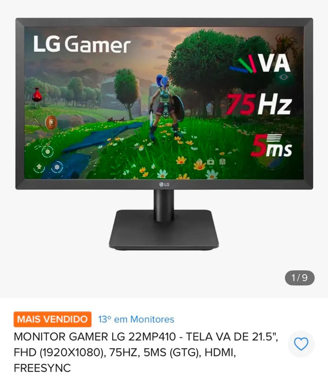 Monitor LG 