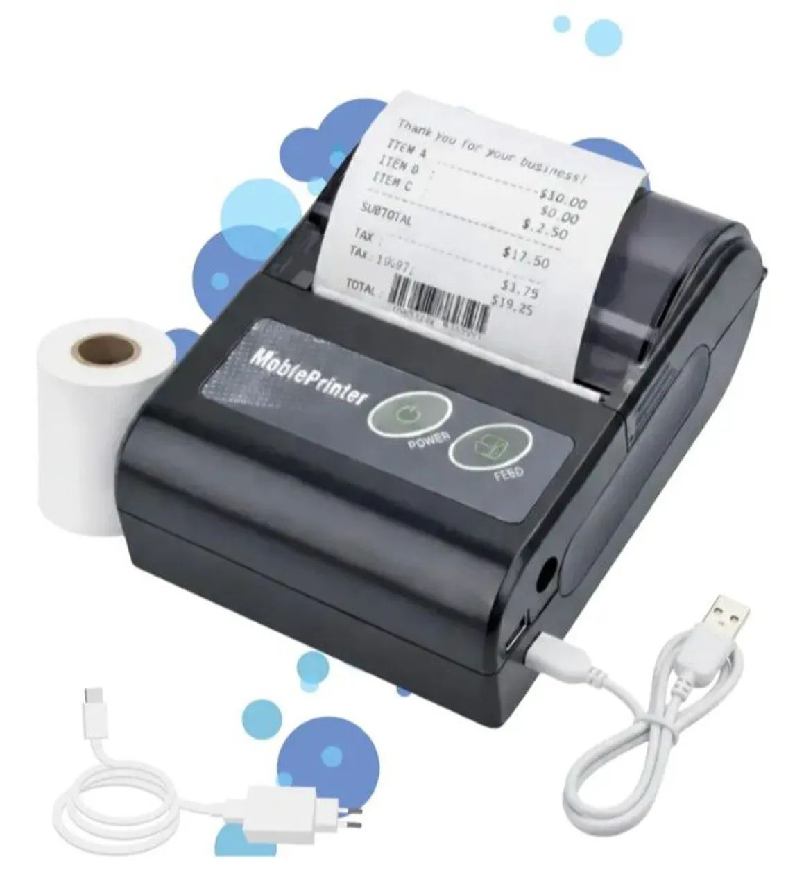 Mini impressora bluetooth 