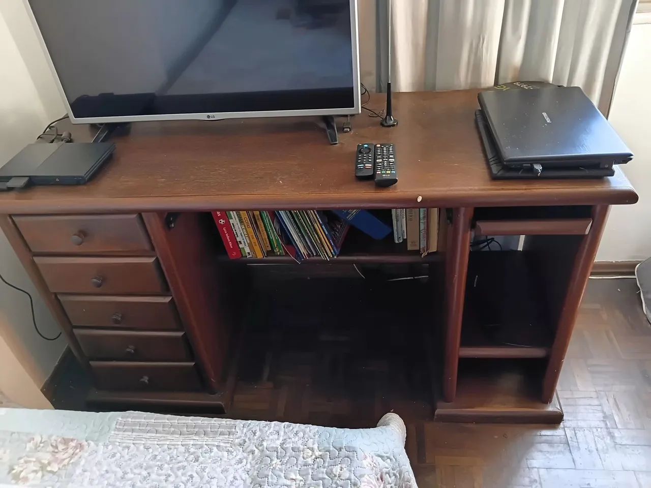 Mesa de estudo (madeira maciça) - Foto 2
