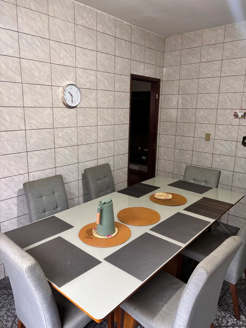 MESA DE JANTAR 2x20 + 6 cadeiras  - Foto 3