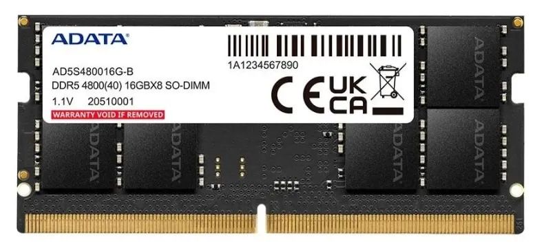 Memória Para Notebook DDR5 Adata XPG, 16GB, 4800Mhz - Foto 2