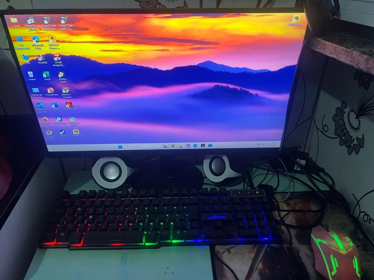 Computador game compreto 