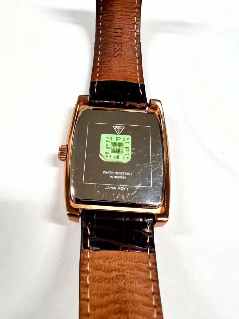 Guess Retangular Chrono Bronze - Foto 2