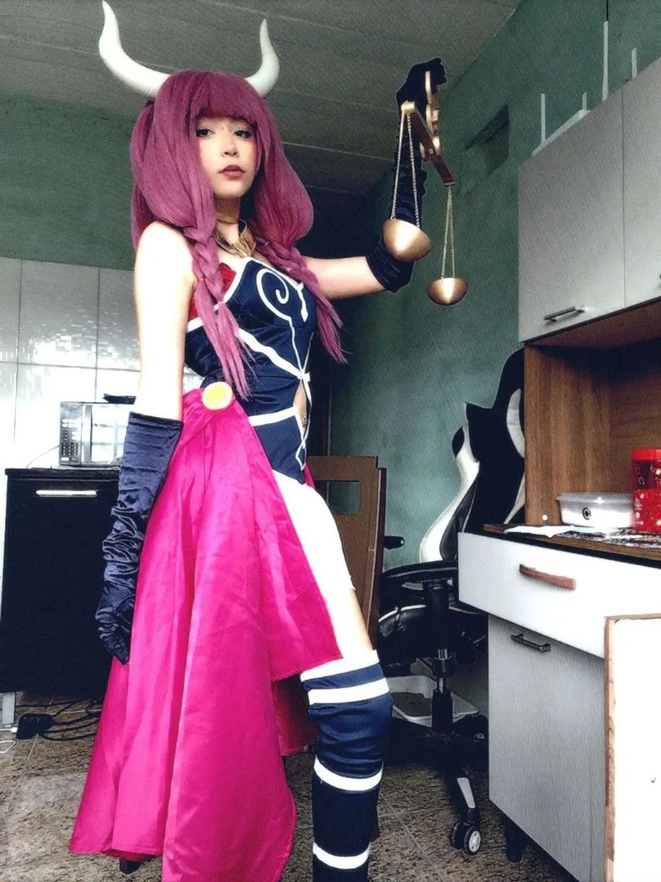 Cosplay completo aura guilhotina - Foto 5