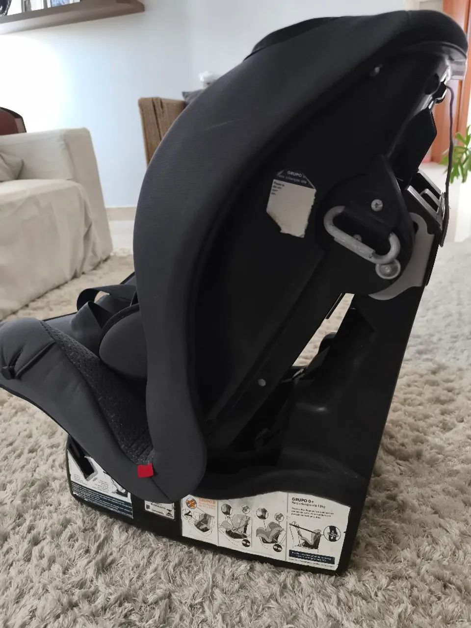 Cadeirinha infantil para carro Burigotto 0 a 25kg - Foto 2
