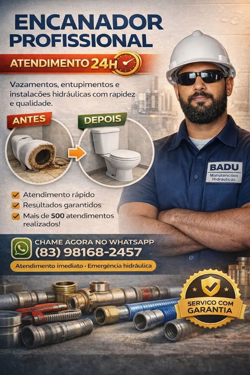 ENCANADOR  (MANUTENÇÕES HIDRÁULICAS)