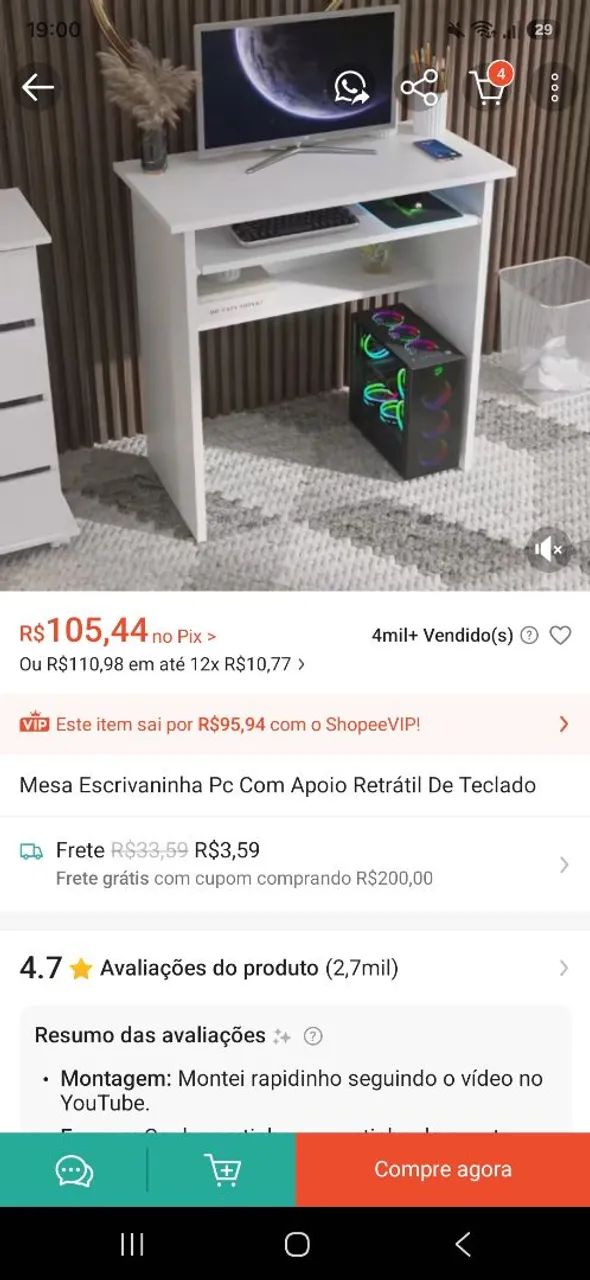 Mesinha nova  - Foto 4