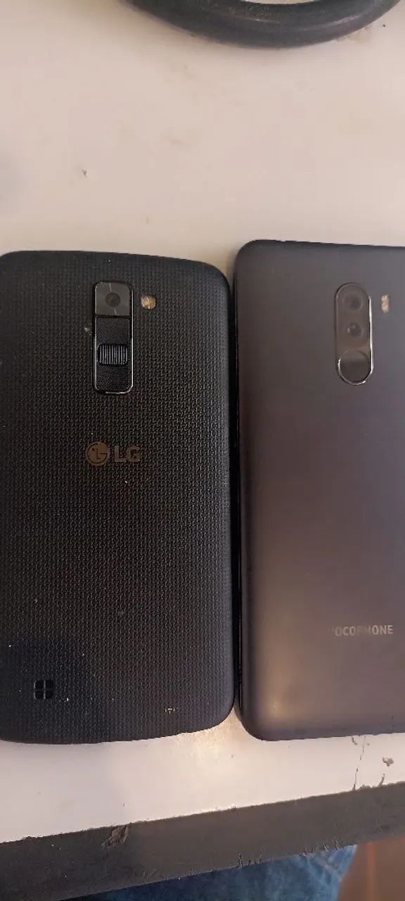 Celular k10 e poço f9