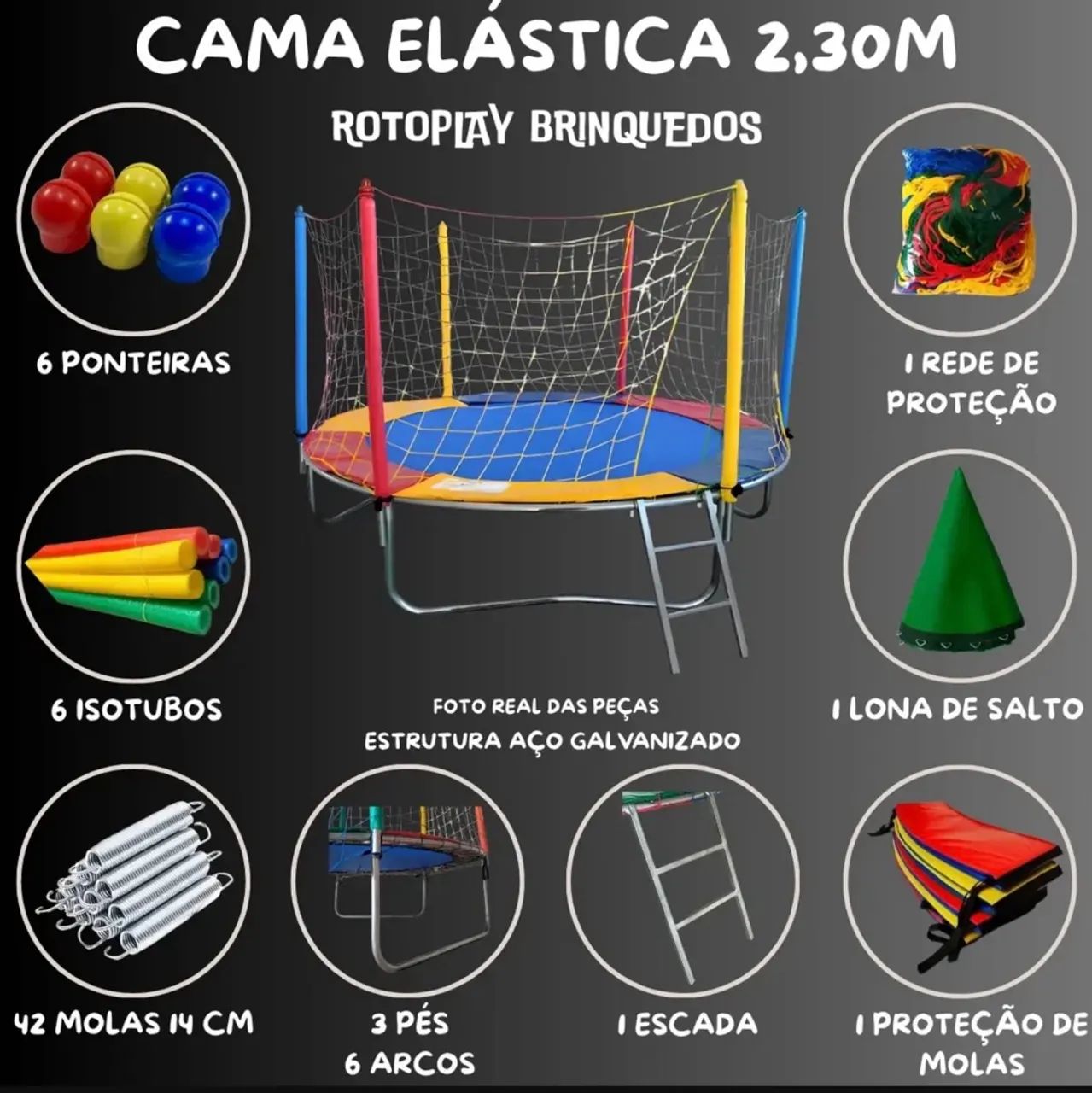 Cama elástica  - Foto 2