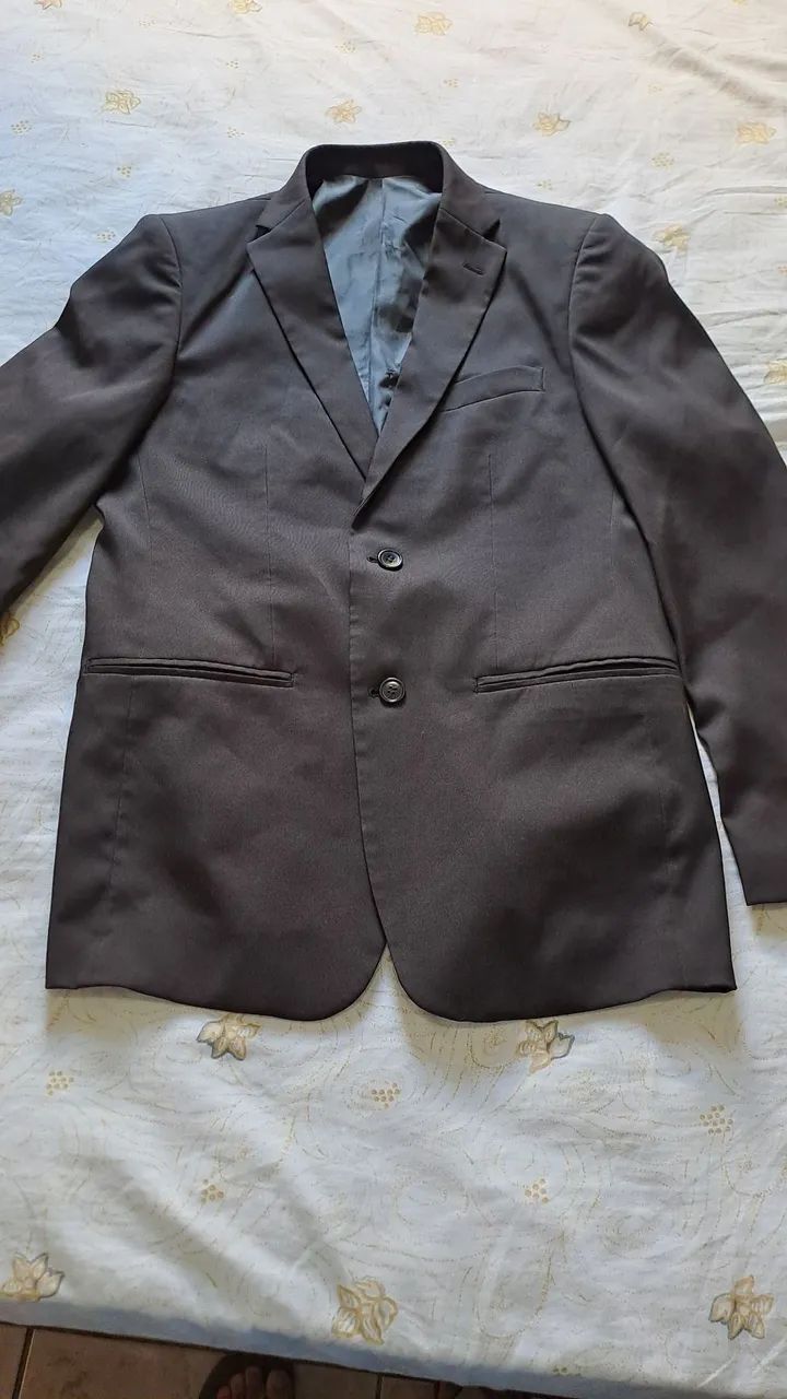 Blazer Social CIA. DO TERNO Stretch - Tamanho 46 - Foto 3