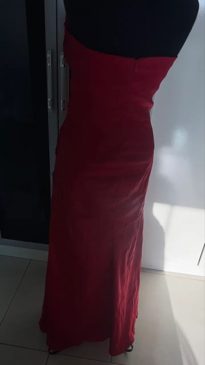 Vestido rosa veste de 42 a 46 com elastano - Foto 4