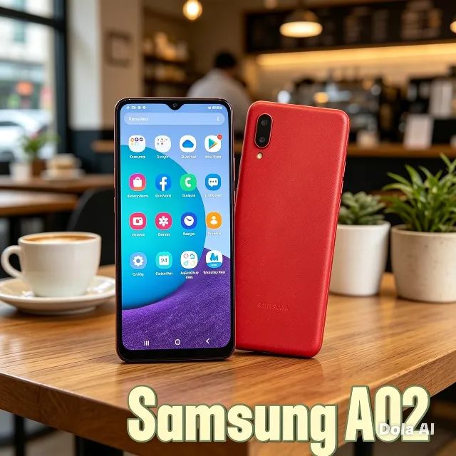 Samsung A02 4ram, dual core câmera dupla - NOVINHO
