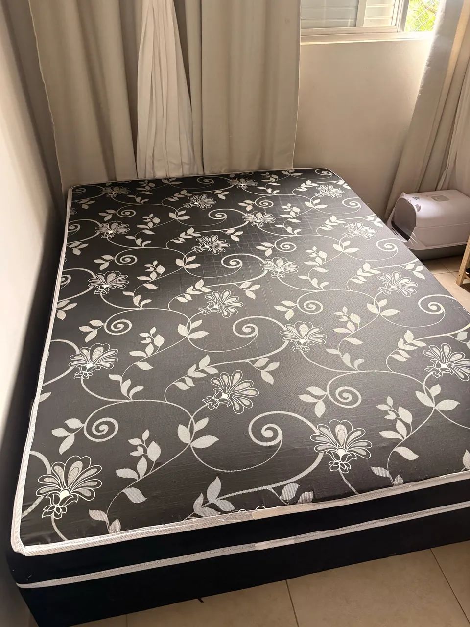 Cama box de casal usada  - Foto 4