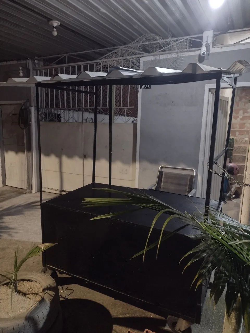 Barraca com rodas 