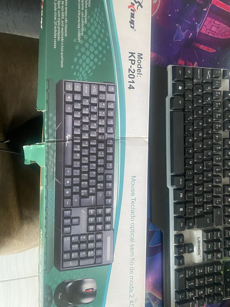 Teclado e mouse. Sem fio - Foto 4