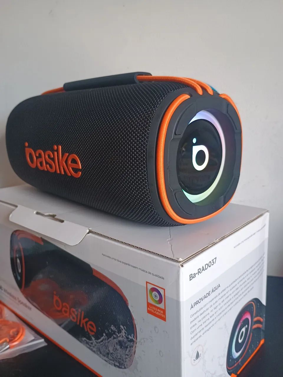 Caixa de som Basike 45W via Bluetooth com led / MEGA OFERTA IMPERDÍVEL  - Foto 3