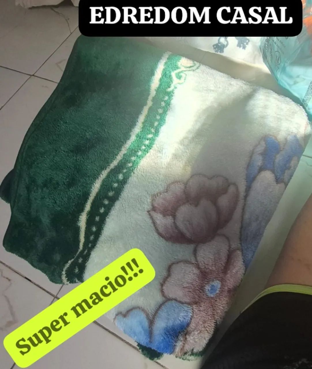 Cobertor verde