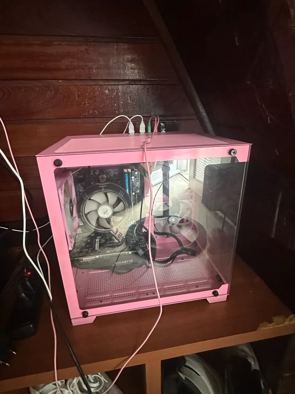 Vendo pc gamer Rosa - Foto 3