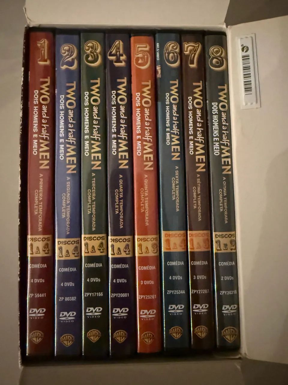 Box Two and a half Men - DVD, Blu-Ray e Vídeo Cassete - Centro