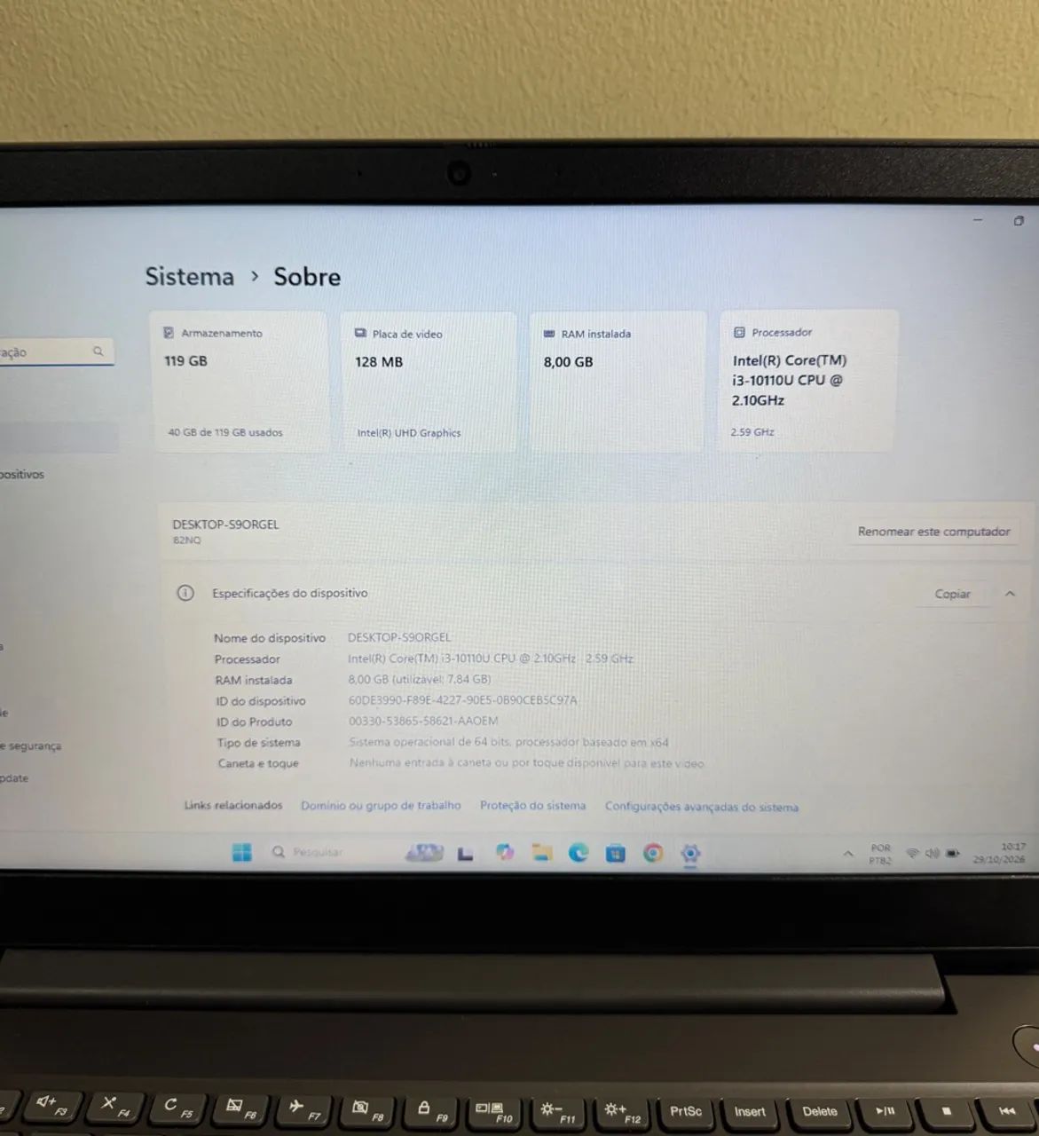 Lenovo v15 novinho - Foto 2