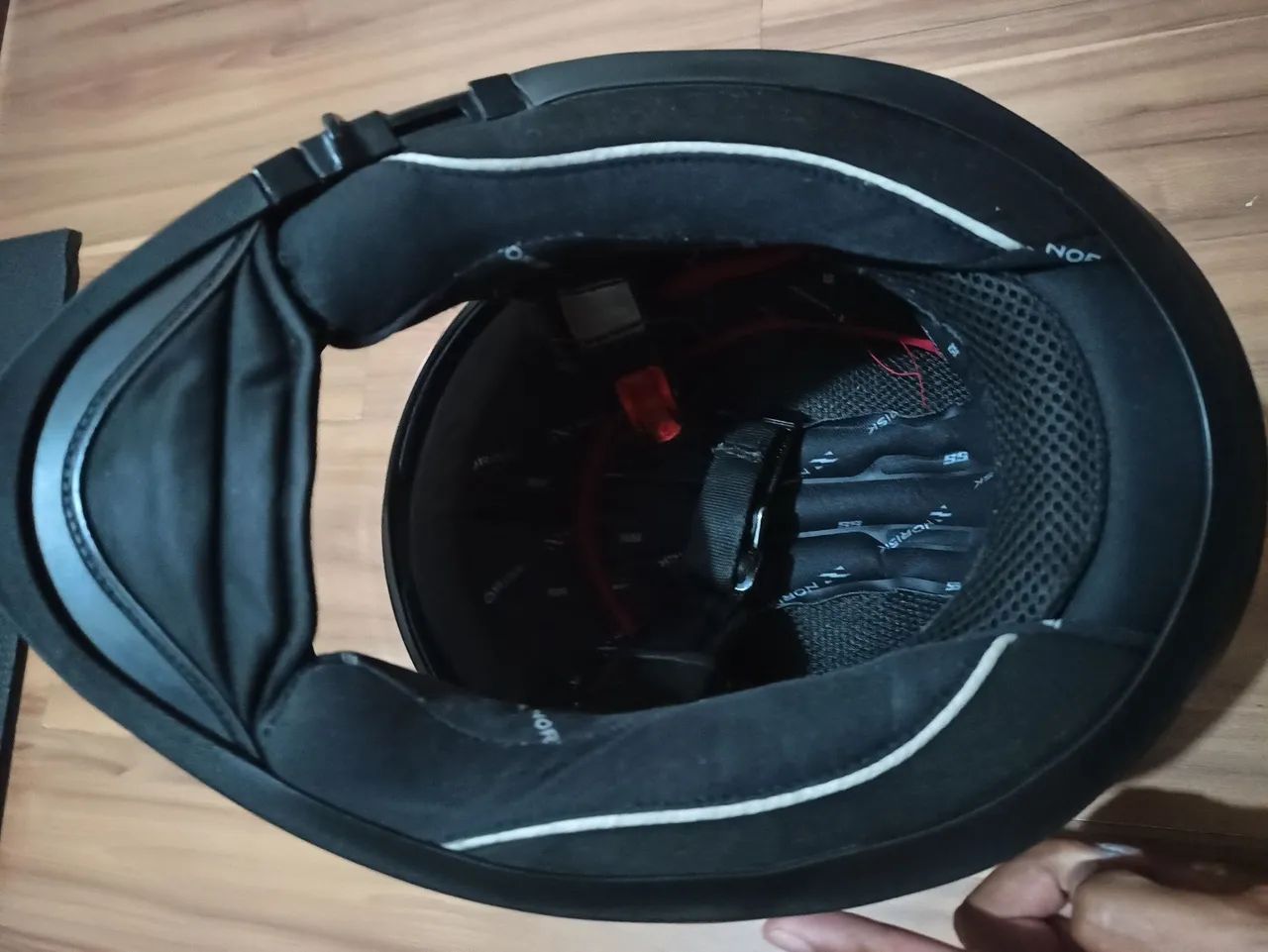 Capacete moto Norisk tamanho 60 - Foto 3